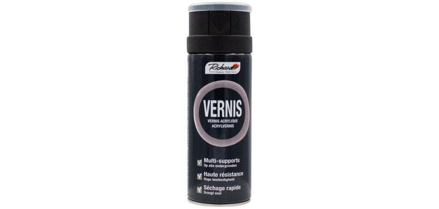Bombe vernis Multi-supports Mat 400 ml - Transparent