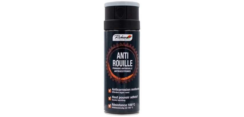 Bombe primaire Antirouille 400 ml - Gris