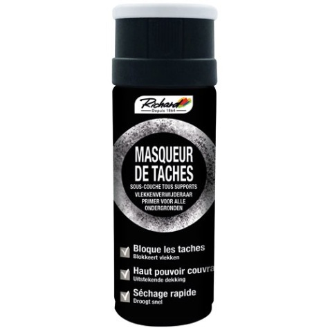 Bombe masqueur de taches - sous couche - 400 mL - blanc