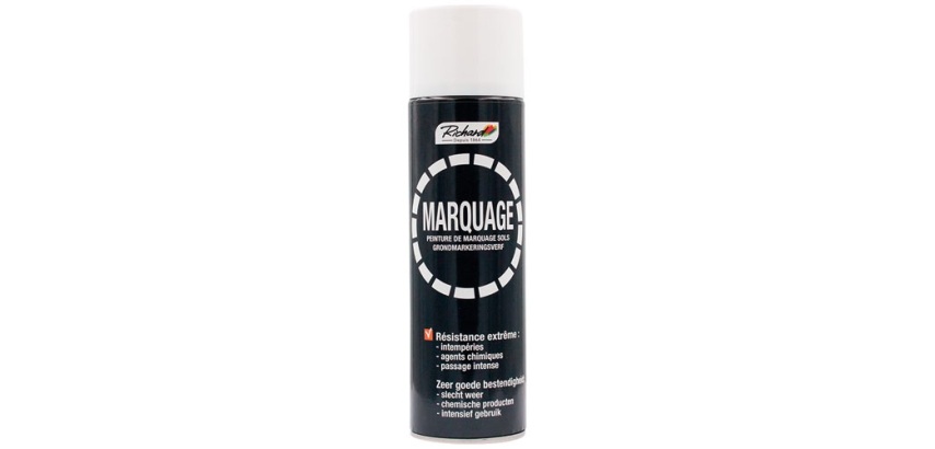 Bombe peinture Marquage Permanent 500 ml - Blanc