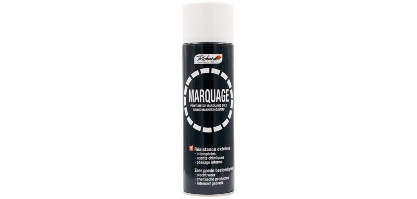 Bombe peinture Marquage Permanent 500 ml - Blanc
