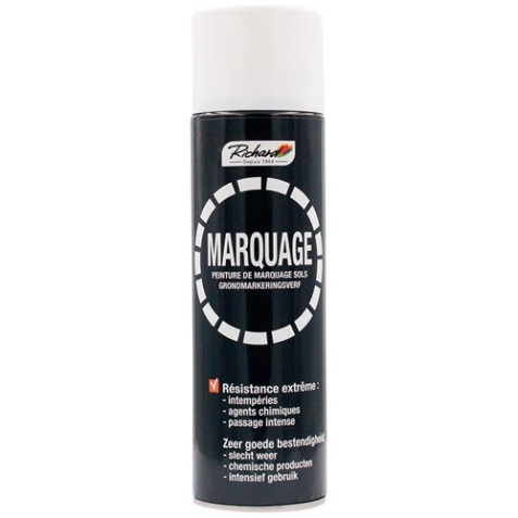 Bombe peinture de marquage permanent - 500 mL - blanc