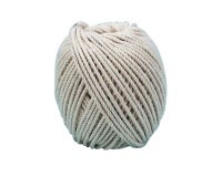 Corde en coton câblé 2.5 mm - pelote - 100 g - L: 30 m