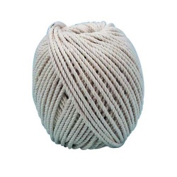 Corde en coton câblé 1.5 mm - pelote - 100 g - L: 55 m