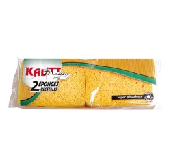 Eponge végétale N°4 - lot de 2