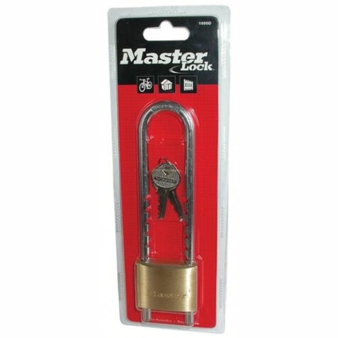 Cadenas à clé en laiton à anse ajustable de 70 à 155 mm Master Lock - largeur 50 mm