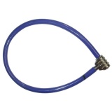 Câble antivol - rigide - à combinaison - 3 chiffres - 55 cm x 6 mm - colori