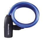 Câble antivol  - à clé - 1.8 m x 8 mm - coloris assortis