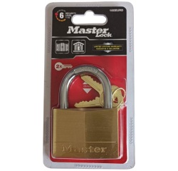 Cadenas à clé en laiton Master Lock 150EURD, 160EURD, 170EURD