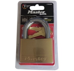 Cadenas à clé en laiton Master Lock 150EURD, 160EURD, 170EURD