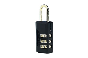 Cadenas à 3 chiffres - acier - noir - 20 mm