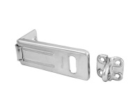 Moraillon - porte cadenas en acier  - 89 mm - gris