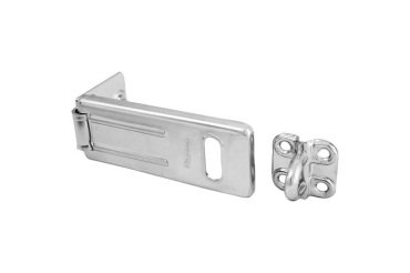 Moraillon - porte cadenas en acier  - 89 mm - gris