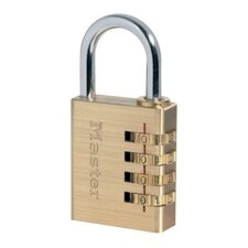 Cadenas à combinaison en laiton Master Lock - largeur 40 mm