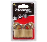 Cadenas en laiton massif 30 mm Master Lock 130EURT – Lot de 2
