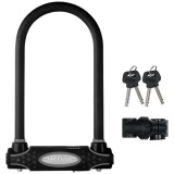 Antivol en U - à clé - anse 21 cm x 13 mm - noir