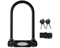 Antivol en U - à clé - anse 21 cm x 13 mm - noir