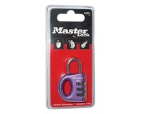 Cadenas à combinaison - 32 mm - anse de  17 mm - coloris assortis