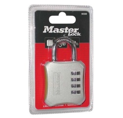 Cadenas à combinaison - 50 mm - anse de 24 mm  - coloris assortis