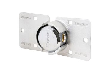 Pack haute sécurité moraillon et cadenas rond à clé - 73 mm