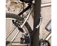 Antivol chaîne - à cadenas 40 mm  - 90 cm x 6 mm - noir