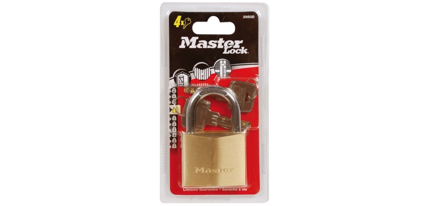 Cadenas à clé en laiton Master Lock - largeur 50 mm