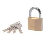 Cadenas à clé en laiton Master Lock - largeur 50 mm