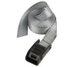 Sangle à bagage - sans crochet - L : 5 m - l : 25 mm - gris