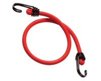 Tendeur - 2 crochets 60 cm Ø8 mm rouge lot de 2