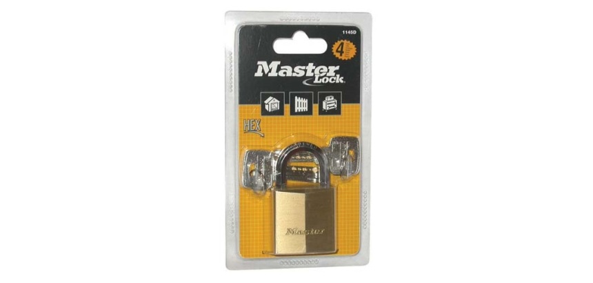 Cadenas - anse hexagonale - laiton - 40 mm