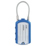 Cadenas à combinaison - porte adresse - 30 mm - anse de 46 mm - coloris ass