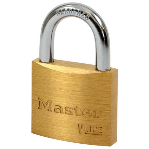 Cadenas à clé - 40 mm - anse de 21 mm - laiton