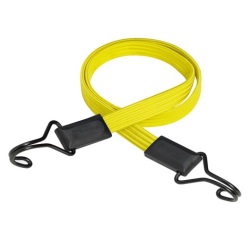 Tendeur plat - Smooth - 2 crochets - L : 100 cm - D18 mm - jaune