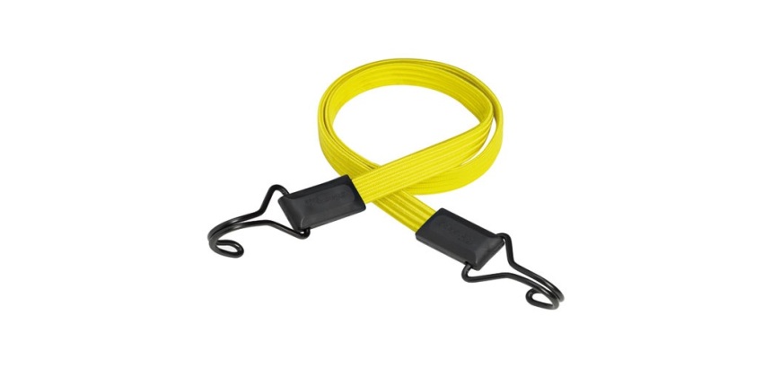 Tendeur plat - Smooth - 2 crochets - L : 100 cm - D18 mm - jaune