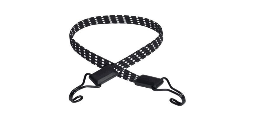 Tendeur plat - Smooth - 2 crochets - L :  80 cm - réfléchissant