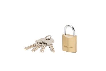 Cadenas à clé en laiton Master Lock - largeur 30 mm