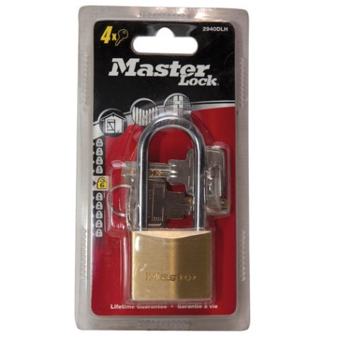 Cadenas à clé en laiton Master Lock - largeur 40 mm