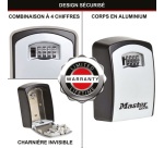 Boite à clé murale - à combinaison - format L - 4 chiffres