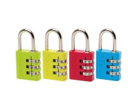 Cadenas à combinaison - 30 mm - anse 24 mm - coloris assortis