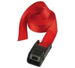 Sangle à bagage - sans crochet - L : 2.5 m - l : 25 mm - coloris assortis -