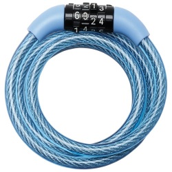 Antivol câble 1.20mx8mm à combinaison
