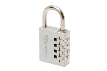 Cadenas à 4 chiffres - aluminium - 40 mm