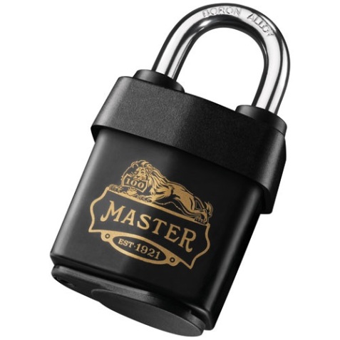 Cadenas à clé - étanche - 30 mm - anse de  22 mm - édition 100 ans