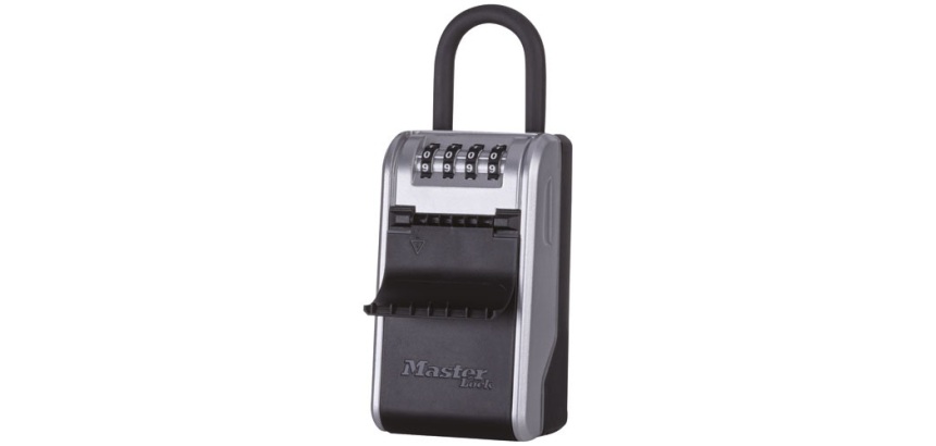 Boite à clé amovible - à combinaison - format L - anse rigide - 4 chiffres