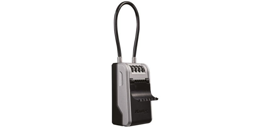 Boite à clé amovible - à combinaison - 4 chiffres - anse flexible