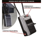 Boite à clé amovible - à combinaison - 4 chiffres - anse flexible