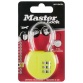 Cadenas à combinaison - porte adresse - 42 mm - anse de 44 mm - coloris ass