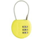 Cadenas à combinaison - porte adresse - 42 mm - anse de 44 mm - coloris ass