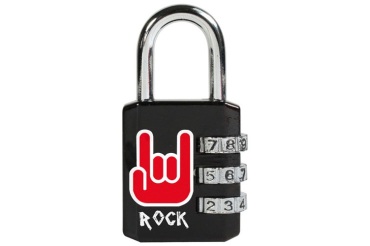 Cadenas à combinaison - Rock - 30 mm - anse 22 mm