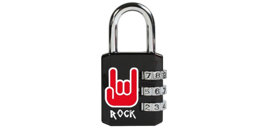 Cadenas à combinaison - Rock - 30 mm - anse 22 mm